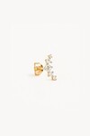 FLY TO THE MOON EARRING (14K SOLID GOLD)