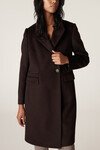 ETON WOOL COAT (CHOCOLATE)