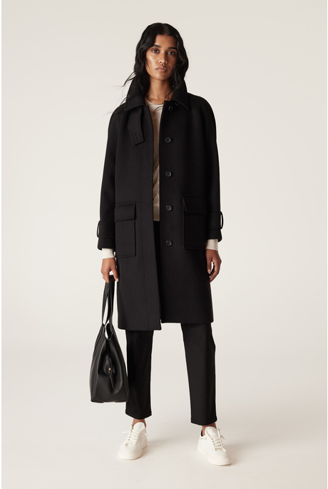 OXFORD COAT (BLACK)