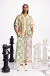 CHECKMATE LINEN SHIRT (MULTI)