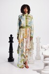 CHECKMATE SILK SHIRT (MULTI)
