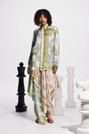 CHECKMATE SILK SHIRT (MULTI)