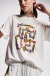 PLAYERS DOMINO T-SHIRT (CREAM)