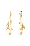 HIGH ROLLER CHARM EARRINGS (GOLD)