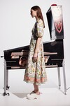 ARCADE MIDI DRESS (MULTI)