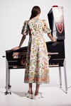 ARCADE MIDI DRESS (MULTI)