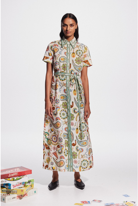 ARCADE SHIRTDRESS (MULTI)