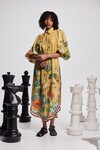 CRESIDA SHIRTDRESS (YELLOW)