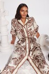 VINNIE SHIRTDRESS (CHOCOLATE)