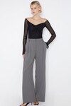 MARISSA STRAIGHT PANT (ELEPHANT GREY)