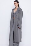 YVONNE TRENCH COAT (ELEPHANT GREY)