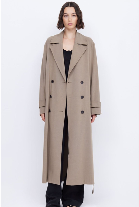 YVONNE TRENCH COAT (TAUPE)