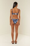 TIE UP BIKINI BOTTOMS (BLUE PAISLEY)