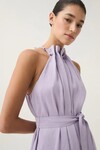 MARIEL TRAPEZE MIDI DRESS (LILAC)