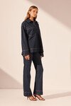 PATCH POCKET SHIRT (DEEP INDIGO)