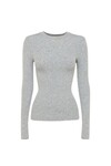 THE BROOKLYN TOP (GREY MARLE)