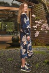 WINTERFUL DRESS (BLUE FLORAL)