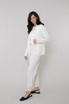 CASHMERE CLASSIC CARDIGAN (PEARL)