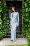 AURORA DRESS (SKY BLUE)