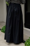 COPPERMAN SKIRT (BLACK POPLIN)