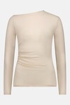 BEAU MERINO KNIT TOP (VANILLA)