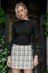 BIRDY SKIRT (IVORY TWEED)