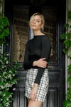 BIRDY SKIRT (IVORY TWEED)