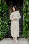 VICE COAT (IVORY MARLE)