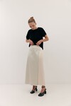 NEWTON SKIRT (BUTTERCREAM)