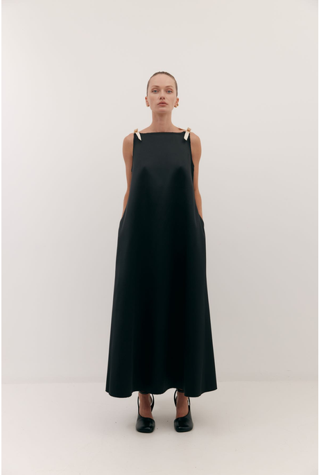LISE DRESS (BLACK)