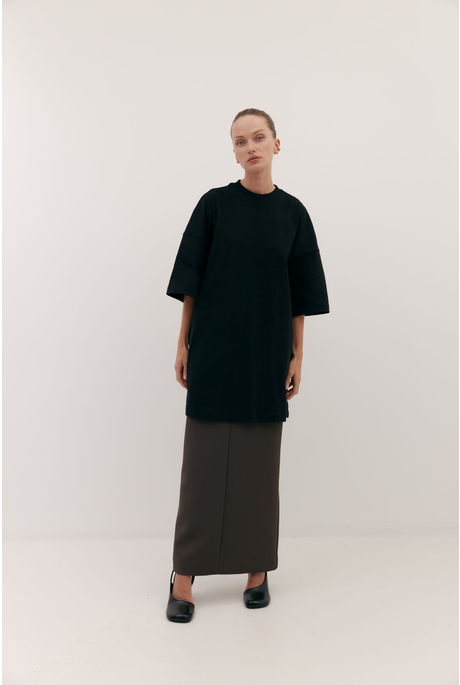 GIBSON TEE DRESS (BLACK)
