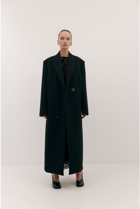 LONG EGON COAT (BLACK)