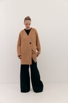SHORT ROWAN COAT (CAMEL)