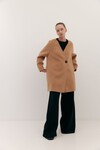 SHORT ROWAN COAT (CAMEL)