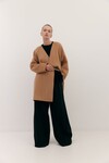 SHORT ROWAN COAT (CAMEL)