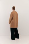 SHORT ROWAN COAT (CAMEL)