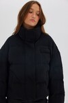 PATTERNED PUFFER (BLACK)