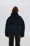 PATTERNED PUFFER (BLACK)