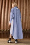 CUFF IT DRESS (BLUE STRIPE)