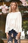 CALLING IT CASUAL TOP (WHITE)