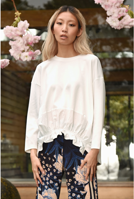 CALLING IT CASUAL TOP (WHITE)