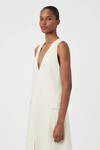 FLORIS MAXI DRESS (IVORY MARLE)