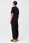 ASHER TEE (BLACK WITH STONE)