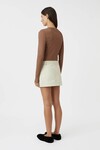 MARIE SHEER L/S TOP (ELMWOOD)