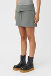 PATTERSON MINI SKIRT (STEEL)