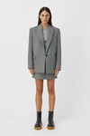 PATTERSON MINI SKIRT (STEEL)