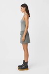 PATTERSON MINI SKIRT (STEEL)