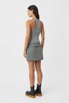 PATTERSON MINI SKIRT (STEEL)