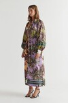 HANSEL LONG SHIRT DRESS (SPLICED HAZEL)