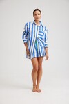 BUDDY SHIRT (SAPPHIRE MILK STRIPE)